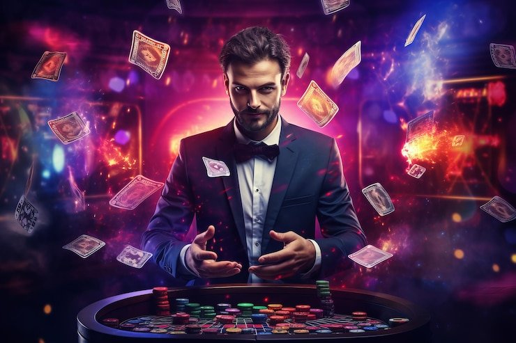 Ilustrasi pengelolaan data pengguna yang aman dan terpercaya di platform hiburan digital
